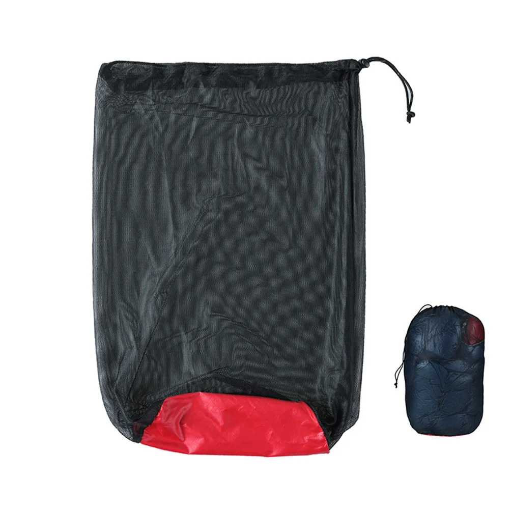 

28 X28cm Fishnets Compression Bag for Hiking Outdoor Winter Fishing Adults Nylon