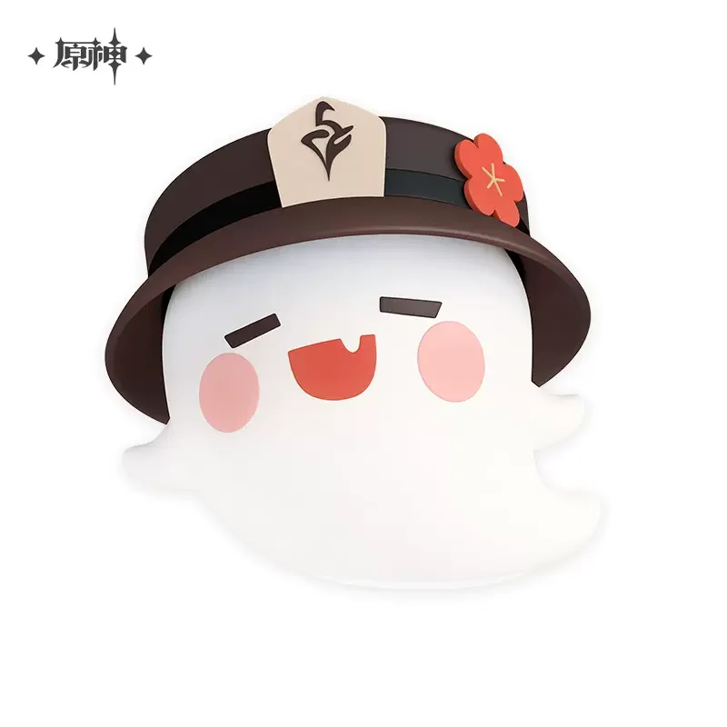 Sunsyea 원신 공식 Merch miHoYo 정통 후타오 스피릿, 부드러운 실리콘 소형 야간 조명