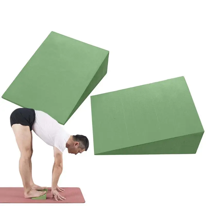 Squat Wedge Block Squat Wedge Block Per Esercizio Polpaccio Caviglia E Piedi Stretching Foam Slant Board Per La Forza Della Gamba Inferiore