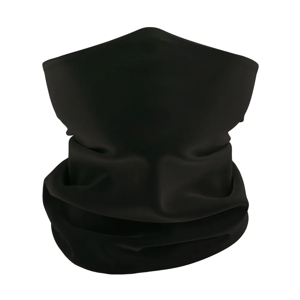Solid Color Breathable Seamless Headband Black Magic Scarf Bandana Tube Neck Gaiter Men Women Balaclava Outdoor Sports Face Mask 5