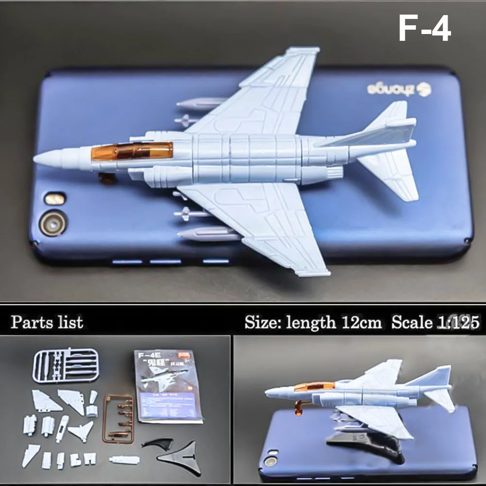 4D Helicopter Aircraft Assembly Puzzle Toy Kit