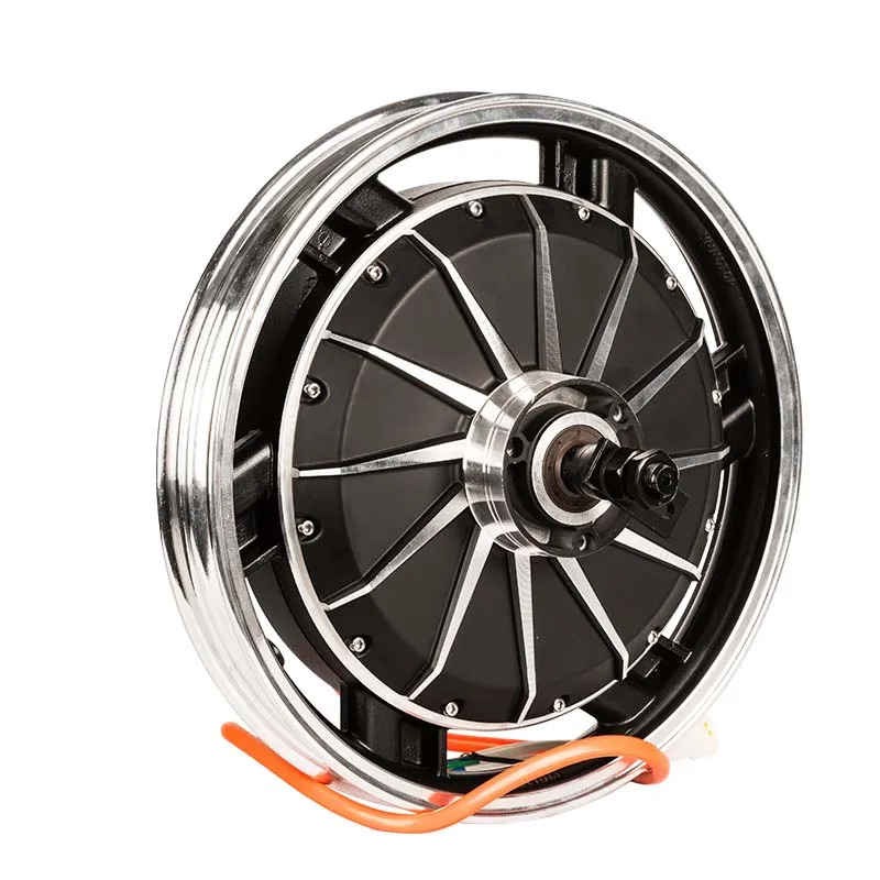 YMMOTOR 14inch 2000w V1 Drum Brake Disc Brake Electric Bldc Wheel Hub Motor For Electric Scooter Motorcycle