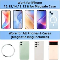 2026 New Vacuum Magnetic Phone Holder for Car - Suction Cup Phone Mount for MagSafe, 360° Rotatable Portable Strong Magnet Stand - Image 4