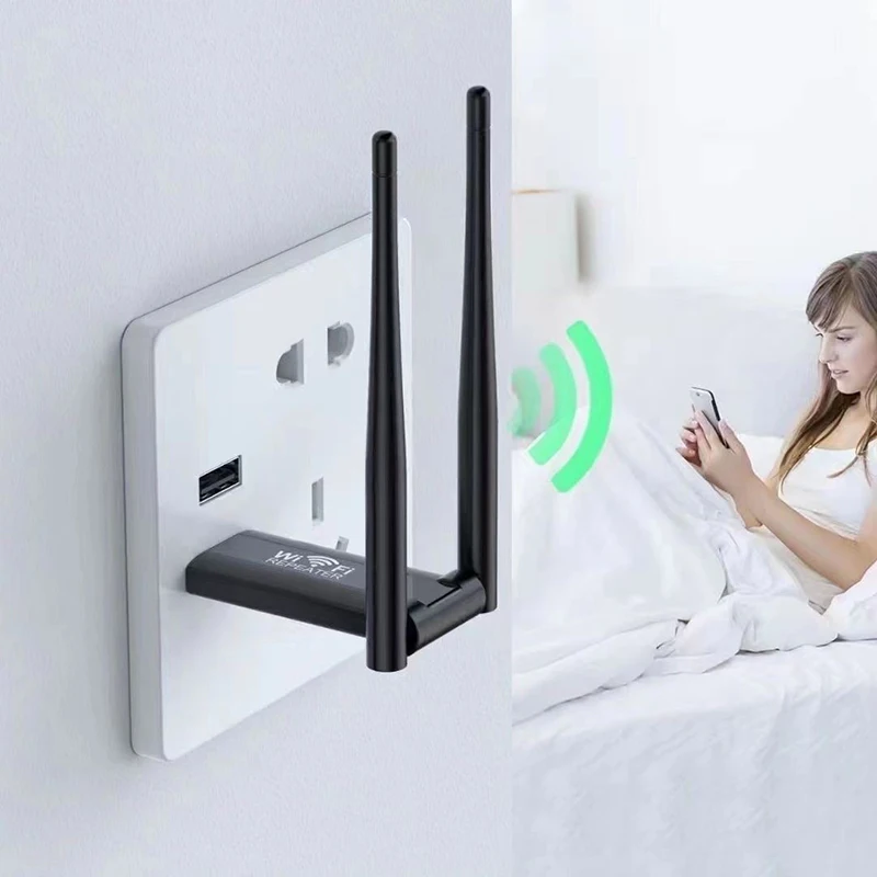4200Mbps 2.4G USB 무선 와이파이 리피터 확장기 라우터 와이파이 리피터 액세스 포인트 신호 증폭기 부스터