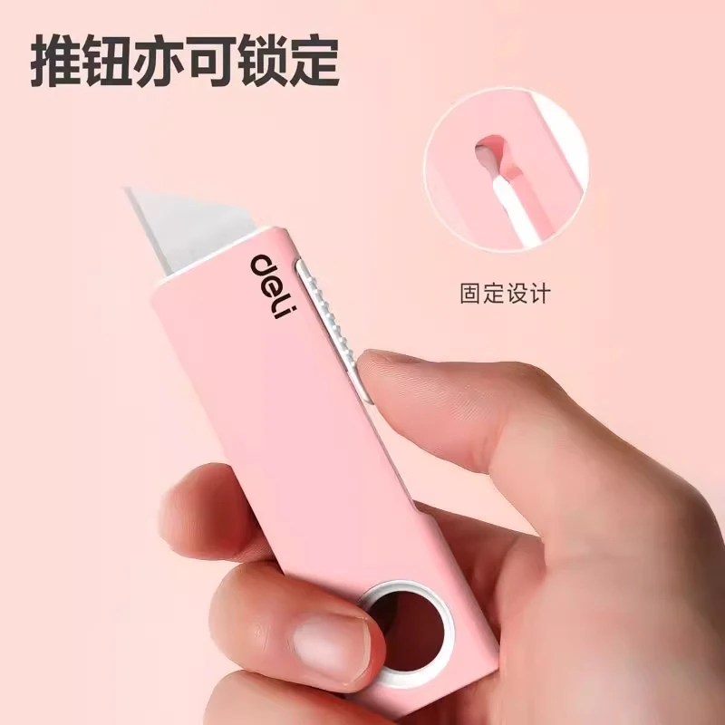 델리 미니 개폐식 유틸리티 나이프, 포켓 사이즈 SK5 고탄소강 블레이드, 카톤 카보드 박스 오프너 도구, DIY 작업에 완벽함