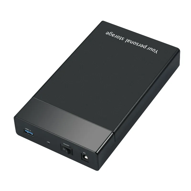 Enclosure HDD Case 3.5'' 2.5'' SATA To USB 3.0 External Hard Drive Enclosure 6Gbps 22TB HDD Box Case Support US/UK/EU Plug