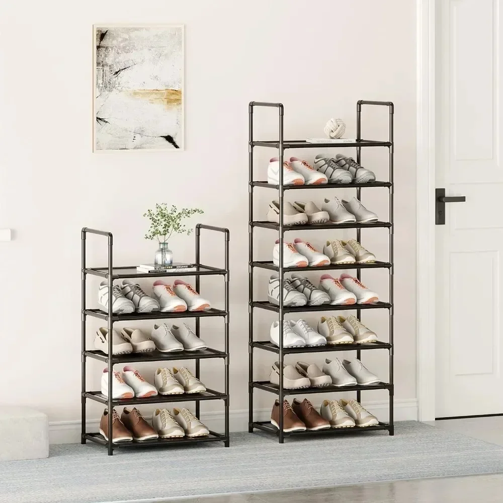10 Tier Standing Shoe Shelf High-capacity and Simple Shoe Cabinet Save Space Household Rack Student Dormitory Storage Cabinets shoe rack shoe organizer shoe cabinet