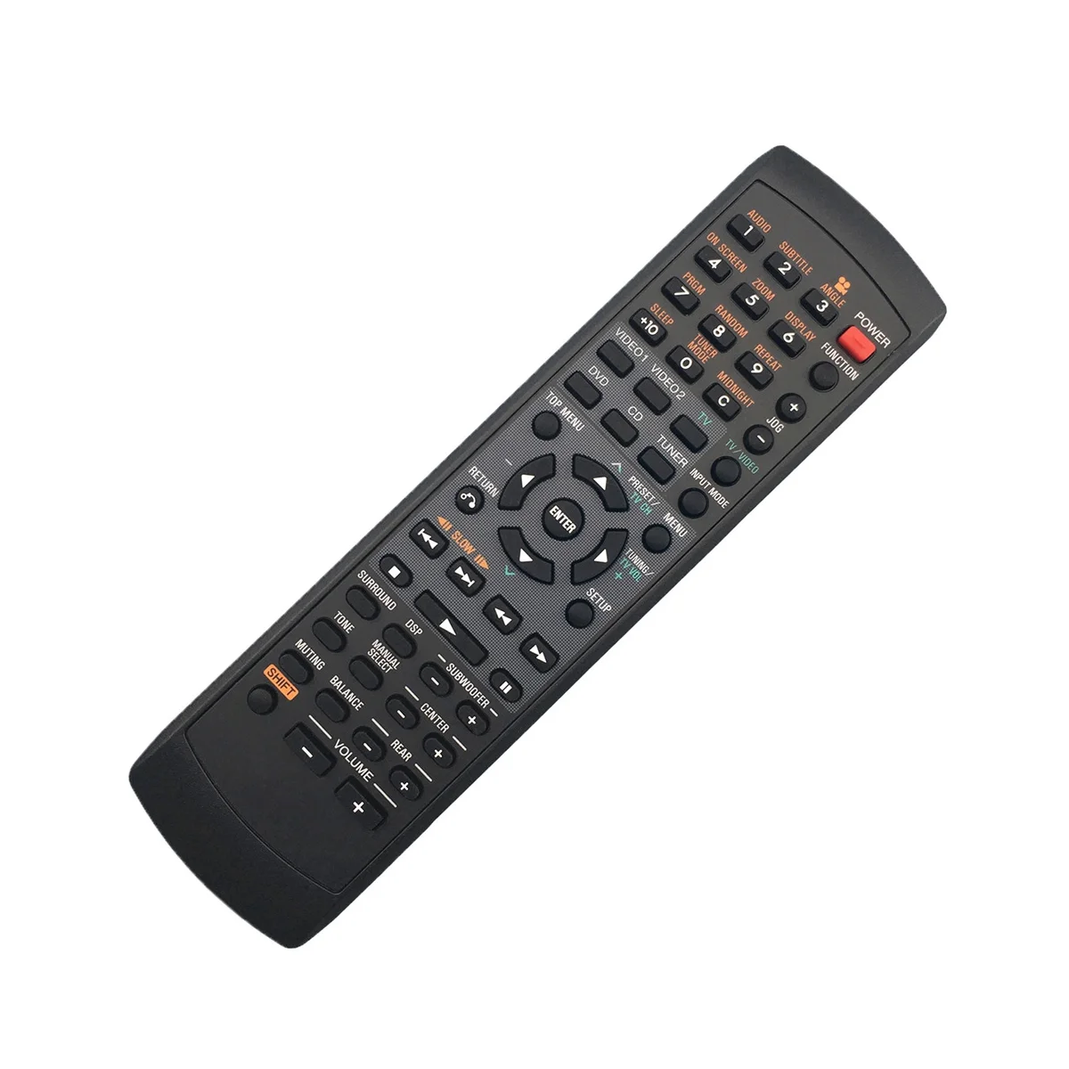 Telecomando Sostitutivo Rc-Car01 Telecomando Adatto Per Lettore Amplificatore Home Theater Aiwa