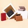 Fashionable Women Short Wallet Cute Casual Japanese Student Wallet Korean Version Simple Triple Fold Large Capacity Zero Wallets 3