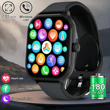 Smartwatch 2026 per Uomo e Donna, Schermo Touch Completo, Fitness Tracker Sportivo, Bluetooth per Android e iOS, Contapassi con Display Informazioni