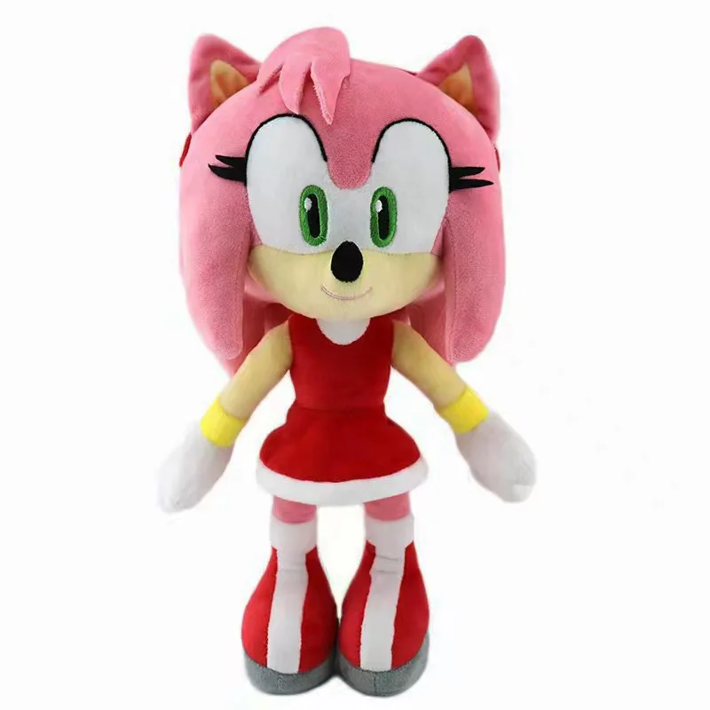 Sonic shadow peluches toy 20-45cm cartoon hedgehog Amy Rose knuckle ...