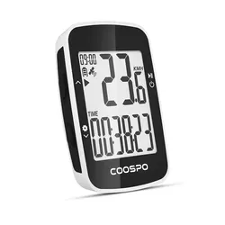 COOSPO Wireless Bike Computer with GPS and Bluetooth Connectivity (BC26-W)