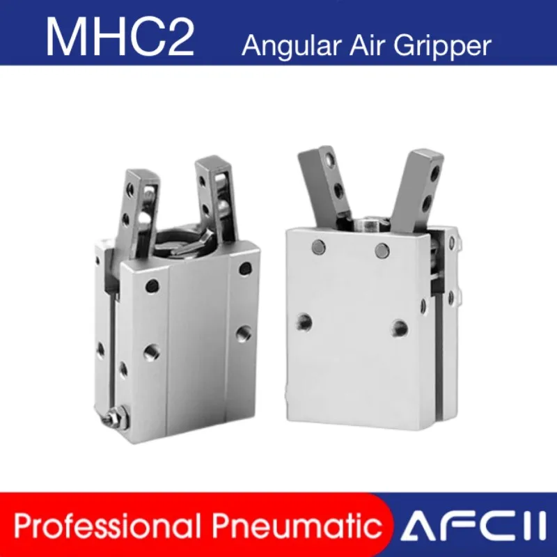 

MHC2 10D 16D 20D 25D 32D Double Acting Pneumatic Gripper SMC Type Angular Style Aluminium Clamps Air Cylinder Manufacturers