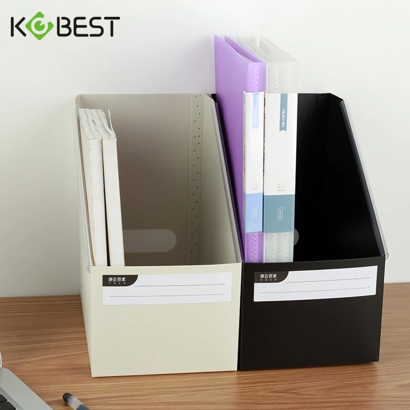 Storage Box Student Foldable Desktop Books Sorting Storage Box A4 Size Office Stationery