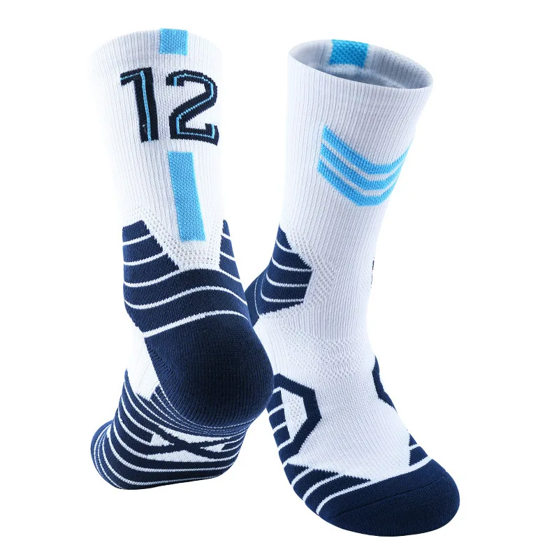 Basketball Socks  Sports Socks - Professional Basketball Socks Knee High  Towel - Aliexpress