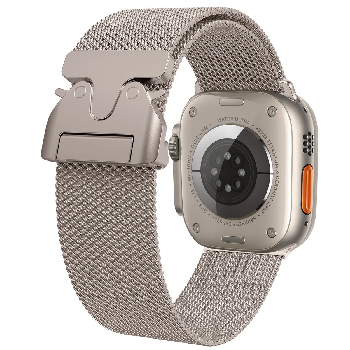 Elegant Milanese Loop Metal Band for Smartwatches - Men's & Women's Style
