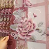 1PC European Style Chenille Living Room with Hollowed Out Embroidery and Shading Window Screen Curtains for Living Room 5