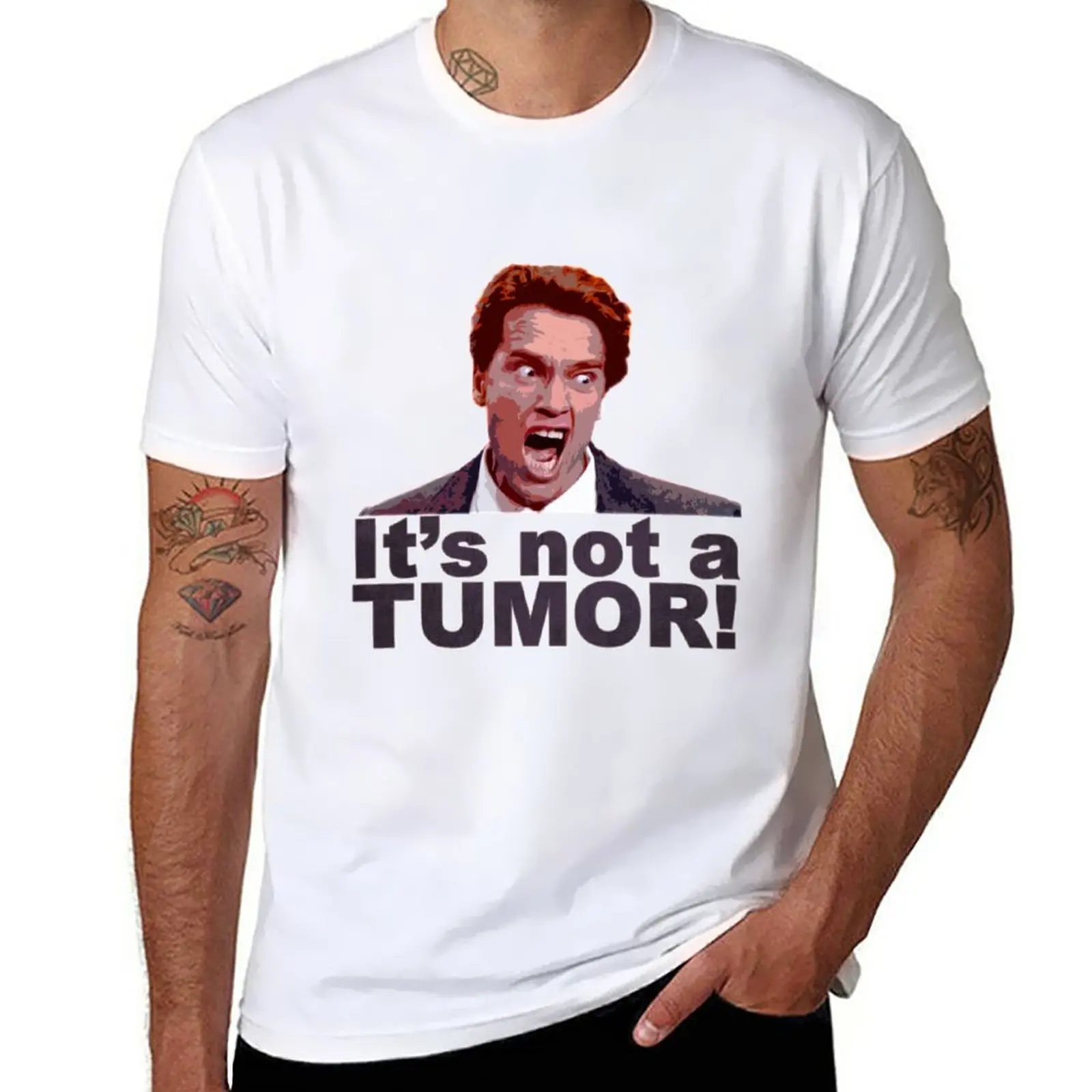 

New It's Not a Tumor! - Kindergarten Cop -Arnold Schwarzenegger T-Shirt sublime t shirt Tee shirt men workout shirt