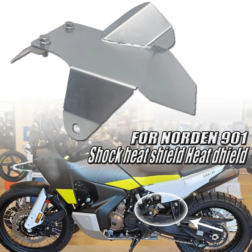 norden901 2022 Motorcycle Shock heat shield Heat Shield For Husqvarna
