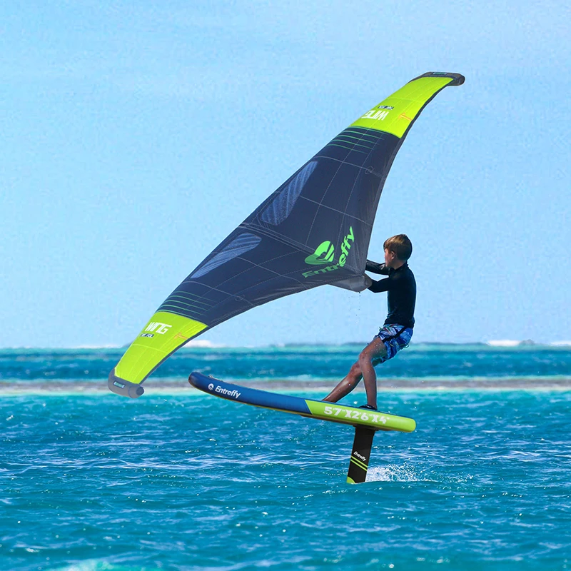 Produttore Nuovo Design Waterplay Unisex Surf Gonfiabile Hydro Foil Kite Wing Hydrofoil Board Set Per Esterno