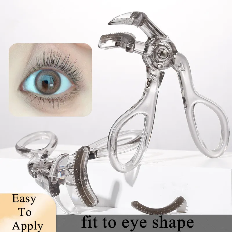 Wide-Angle Partial Eyelash Curler Portable One-Clip Curling Comb Tooth Lashes Curler Easy To Operate Styling Enlarge Eyes Tool eyelash curler