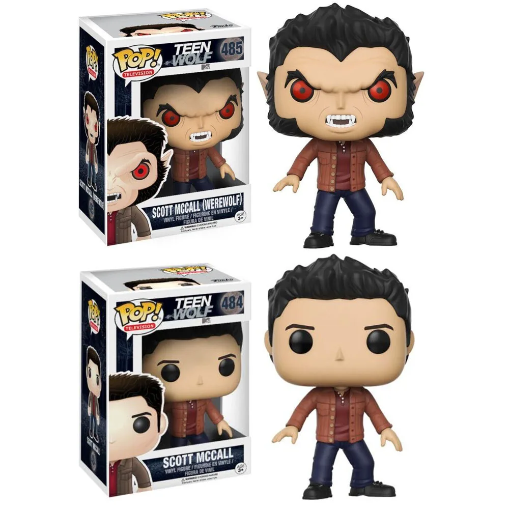 thumbnail image 2 of Figura de acción de vinilo Funko Pop Television Teen Wolf Scott Mccall (hombre lobo) n.° 485 Scott Mccall n.° 484, juguetes, regalos para niños, 2 of 5