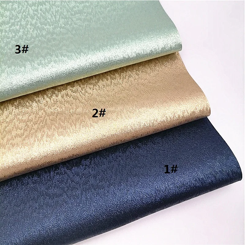 Metallic Faux Leather Sheets Touch Soft Cloth Synthetic Leather Vinyl For DIY Craft Sheets Mini Rolls W093