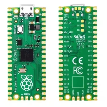 1-10pcs Official Raspberry Pi Pico Board RP2040 Dual 264KB ARM Low-Power Microcomputers High-Performance Cortex-M0 Processor 1