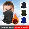 Men's Winter Thiened Fce Ne Warmer Outdoor Cycling Face Mask Scarf Windproof Warmth Protection Multifunctional Ne Cover