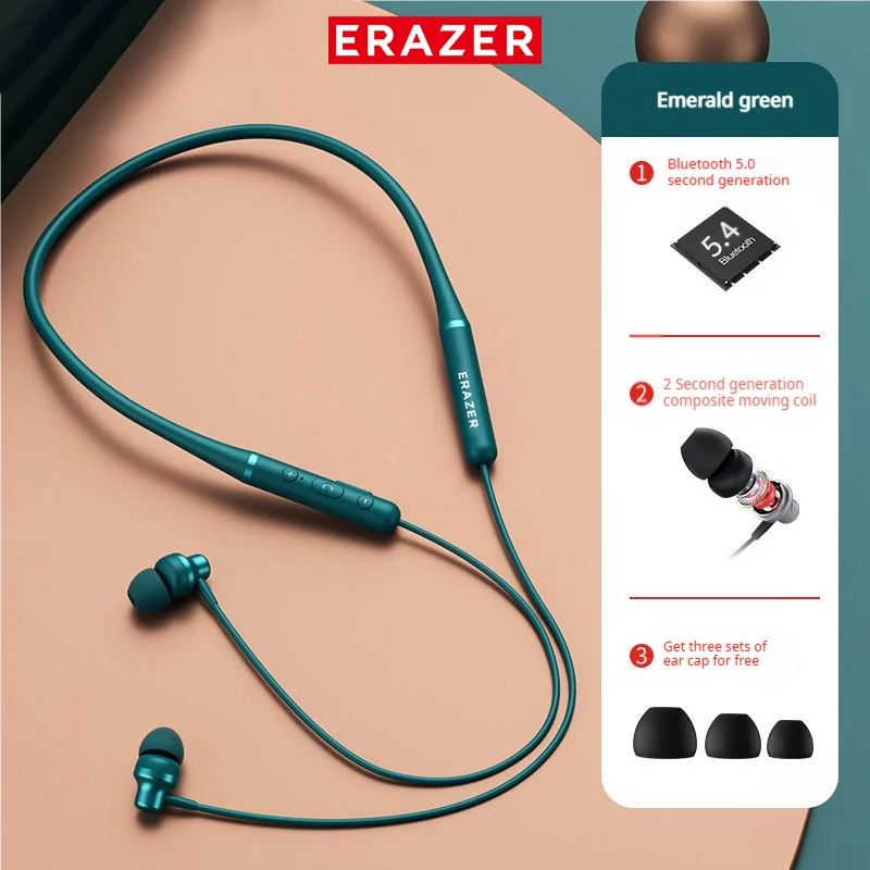 ERAZER XE05MAX Bluetooth Earphones 5.4 Earbuds Sport Earphone Comfortable Neckband Sports Headphones For Noise Reduction 2