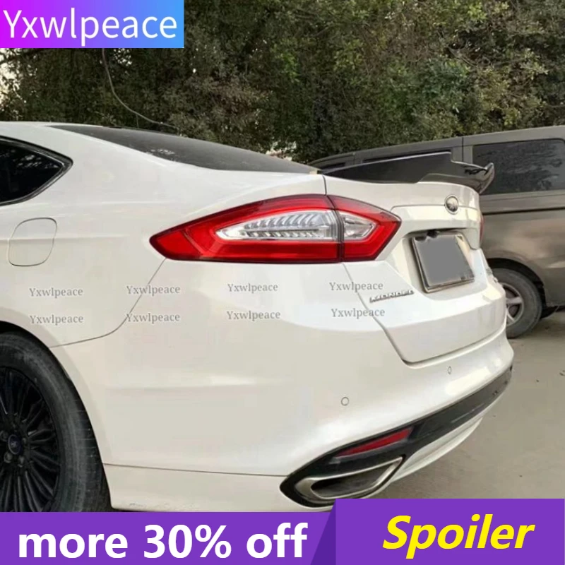 

PSM Style High Quality Carbon Fiber Rear Trunk Lip Spoiler Wing Car Styling for Ford Mondeo/Fusion 2013 2014 2015-2021