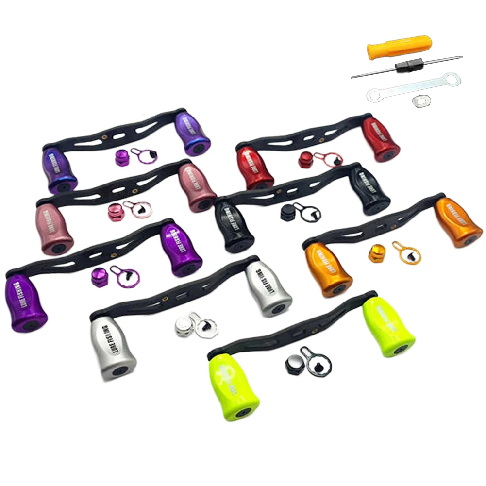 1 Set Rocker For-Arm Drop Wheel Carbon Fiber Rocker Grip Modified Dawa Spider 80 FOR Alpha Carbon Shake Handle Parts