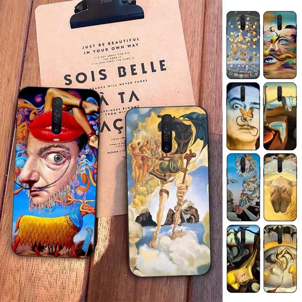 Custodia Per Telefono Con Pittura Salvador Dali Per Samsung S 20 21 22 23 Plus Ultra Per Redmi Note 8 9 10 11 Per Huawei Y 5 6 9