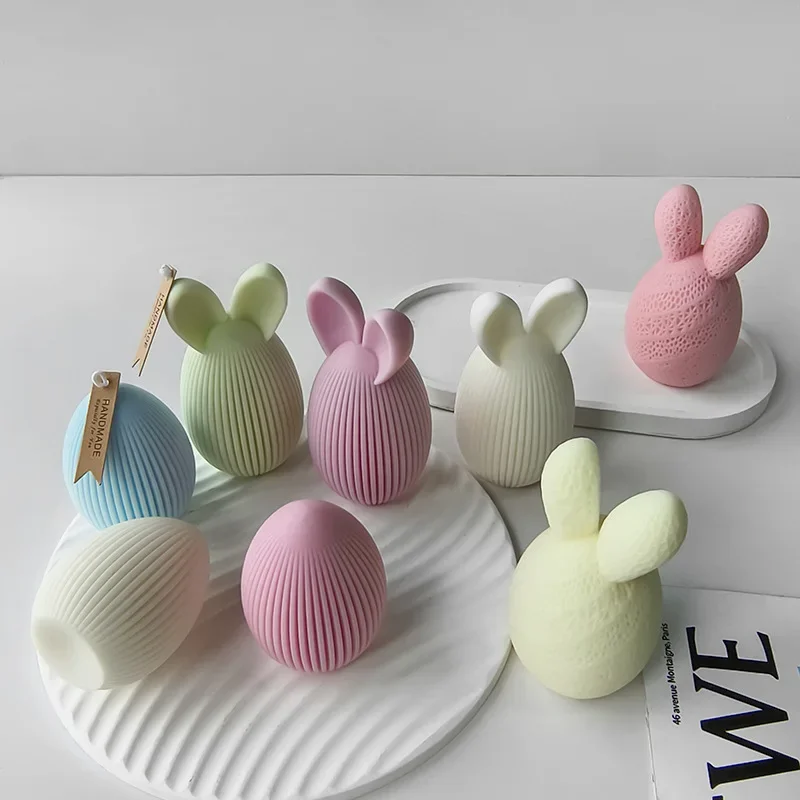 Easter Bunny Egg Silicone Mold 5