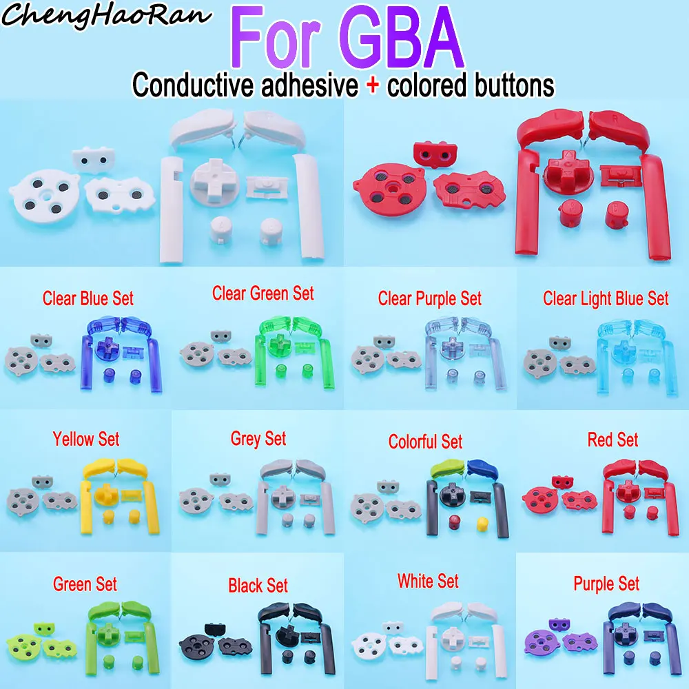 Set Gomas Color Rosada Para Game Boy Advance (gba) | Cuotas sin interés Set Gomas Color Rosada Para Game Boy Advance (gba) | Cuotas sin interés