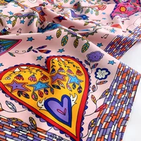 90*90cm Square Scarf Twill Cotton Feeling Women Head Shawls And Wraps Luxury Print Neck Scarves Hijab Bandana Pashmina 6