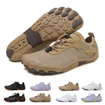 Summer Beach Swimming Shoes Men's Barefoot Upstream Wading Shoes, Water Sports Shoes Beach Sandals Women's Yoga Fitness Shoes 1