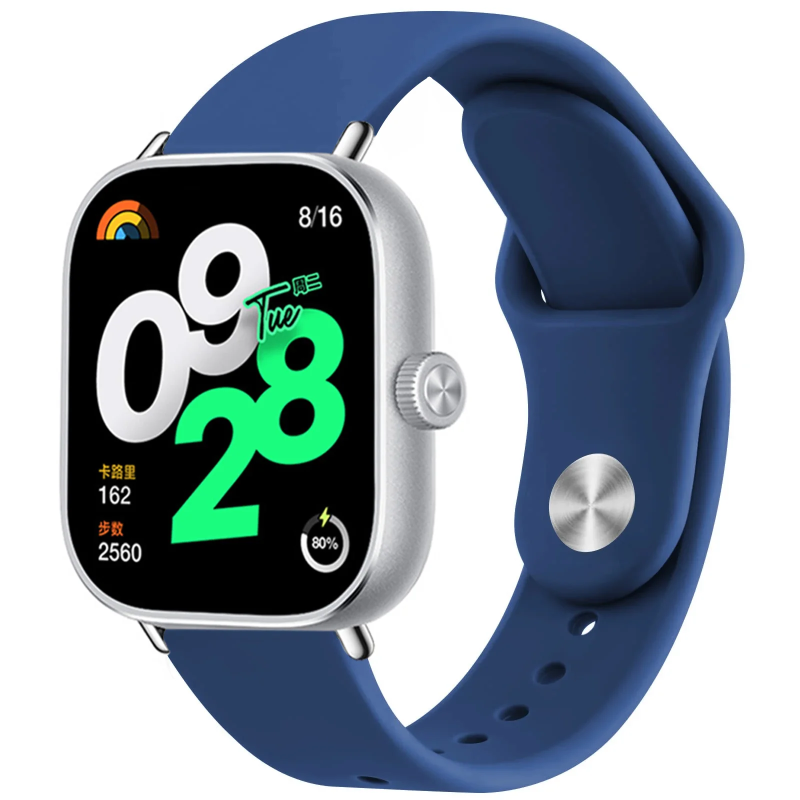 Silicone Sport Replacement Wristband Strap - Universal Fit