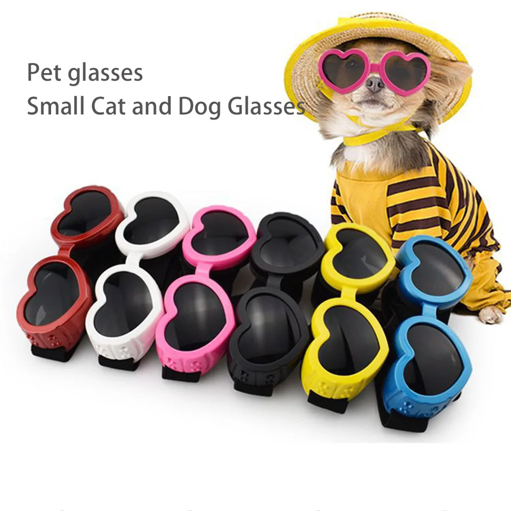 Premium Dog and Cat Sunglasses with Adjustable Strap - UV Protection & Windproof Pet Gift