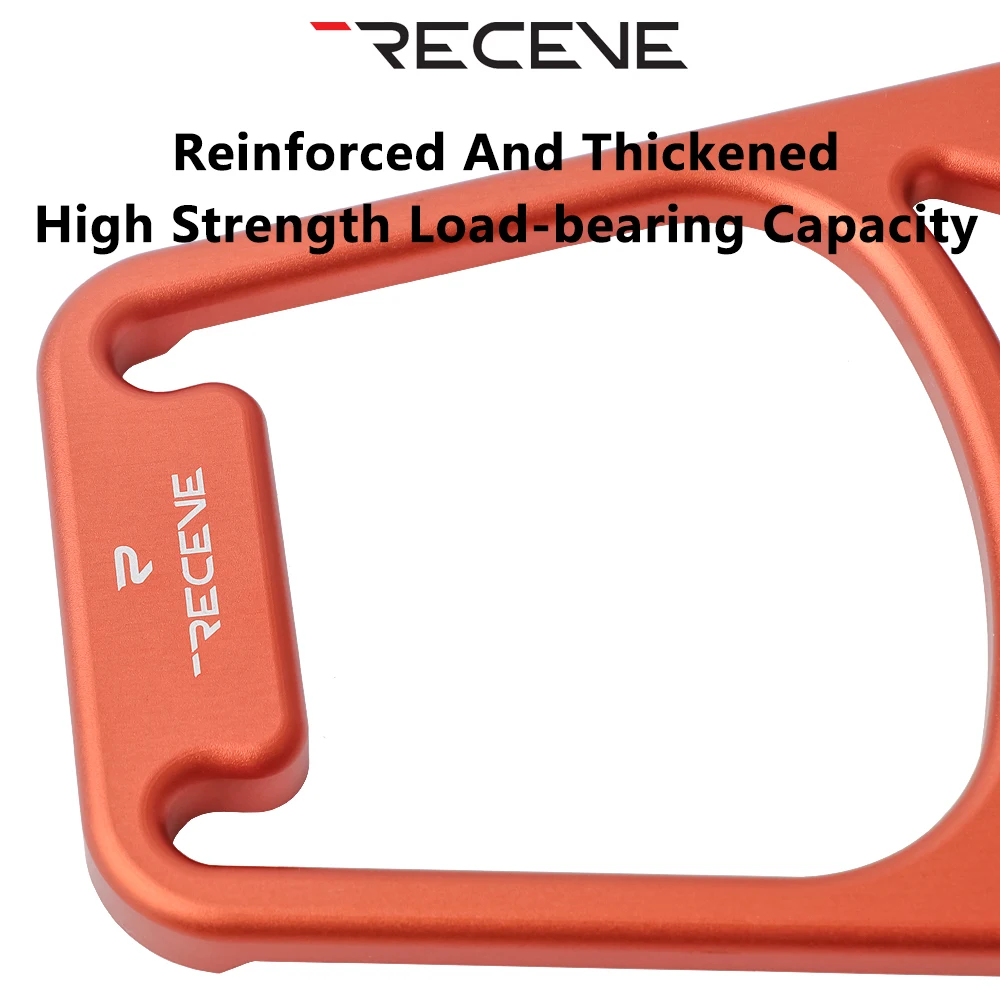 RECEVC Folding Bicycle Rear Rack Luggage Carrier BMX Baggage Rack Bike Aluminum Alloy Luggage Carrier Rear Shelf for Brompton