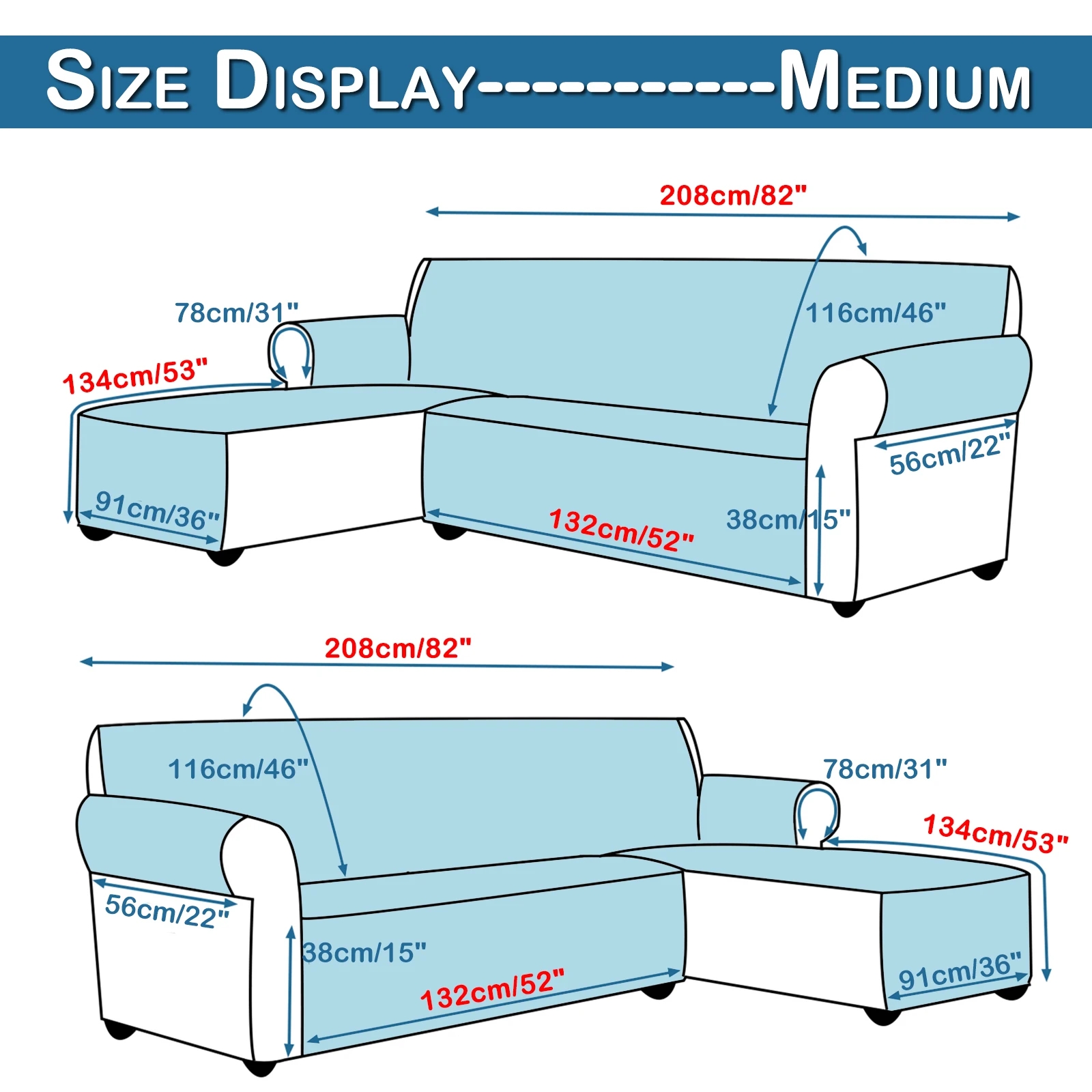 Quilted Corner Sofa Covers for Living Room Waterproof Reversible L-Shape Couch Slipcover Washable Pet Protector Mat Furniture sofa cover furniture cover