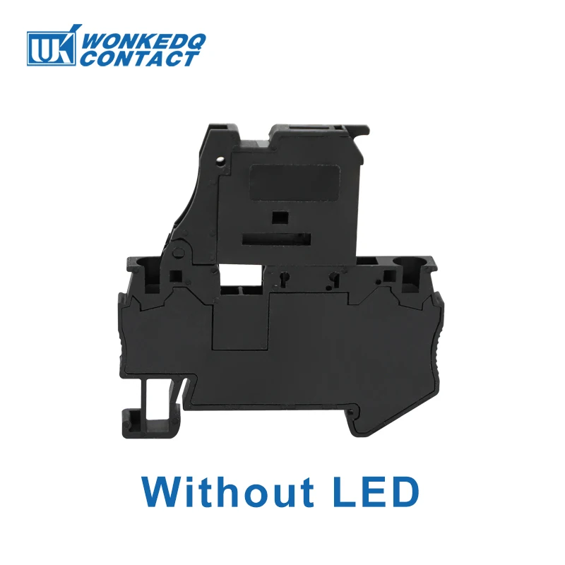 Fuse Terminal Blocks 10Pcs ST4-HESI Black Fuse Holder Terminal Blocks ...