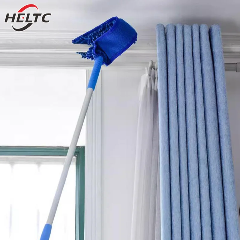 Microfiber Ceiling Fan Blade Cleaning Duster Kit Removable Flexible Cobweb Duster High Ceiling Fan Dust Removal Dusters 3