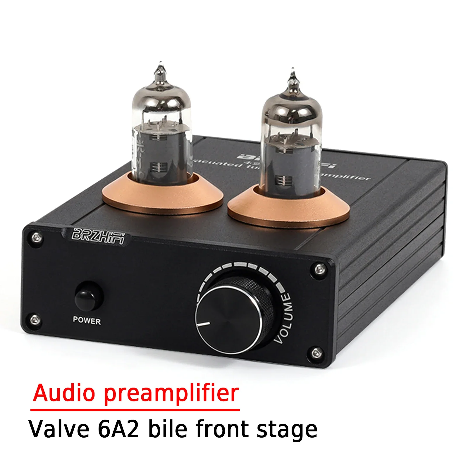 

Предусилитель звука AMXEKR Fever Tube 6A2 Bluetooth-front улучшает качество звука небольших настольных динамиков