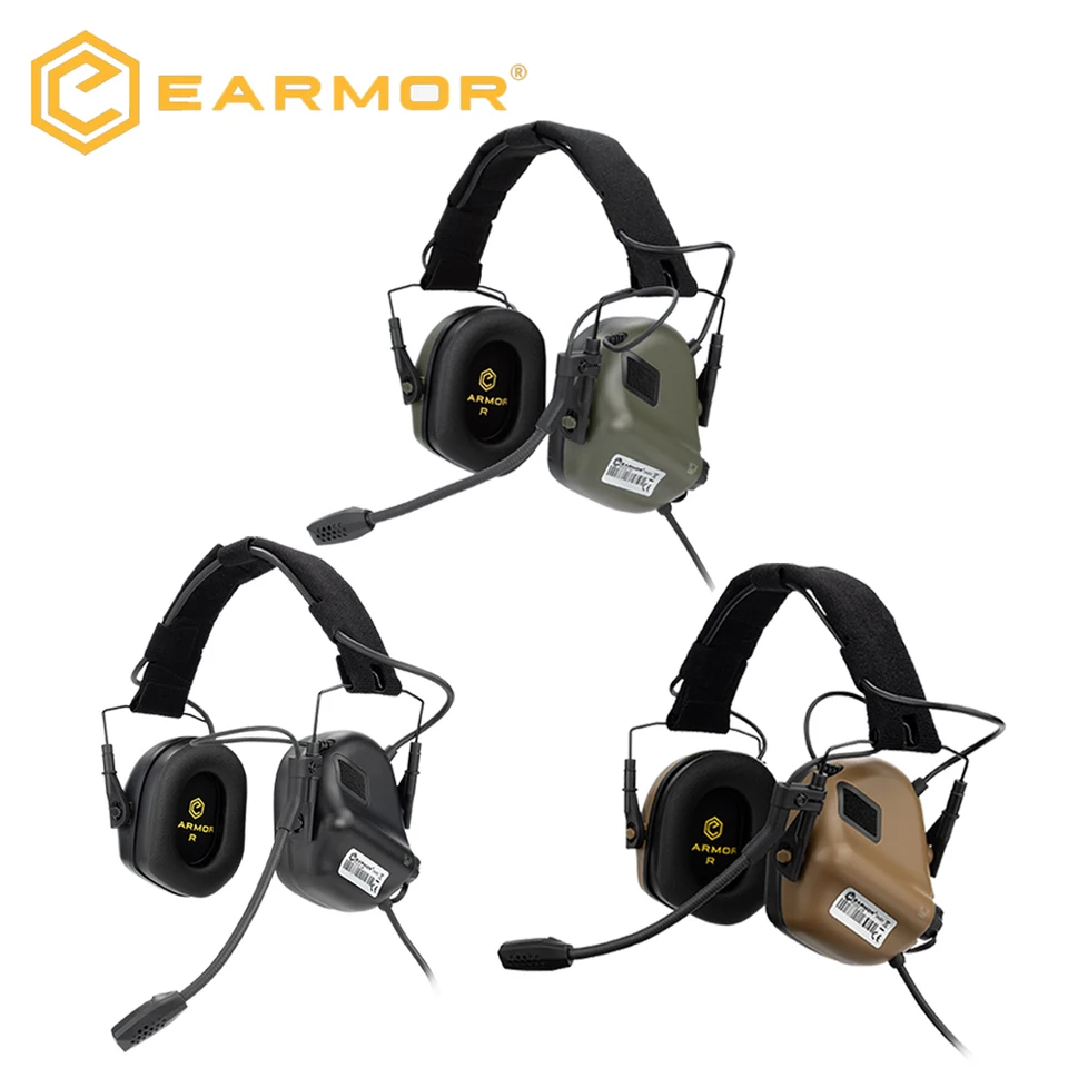 EARMOR M32 MOD4 タクティカル ヘッドセット & U94 PTT アダプター