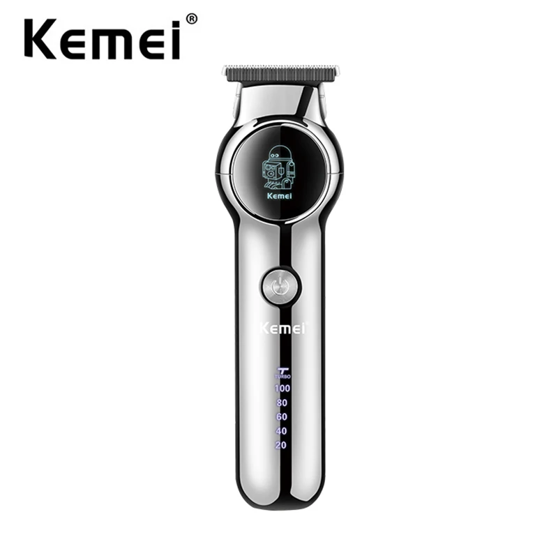 

Беспроводная Машинка для стрижки волос Kemei Pro электрические машинки для стрижки волос с нулевым изломом набор для ухода перезаряжаемая машинка для стрижки волос