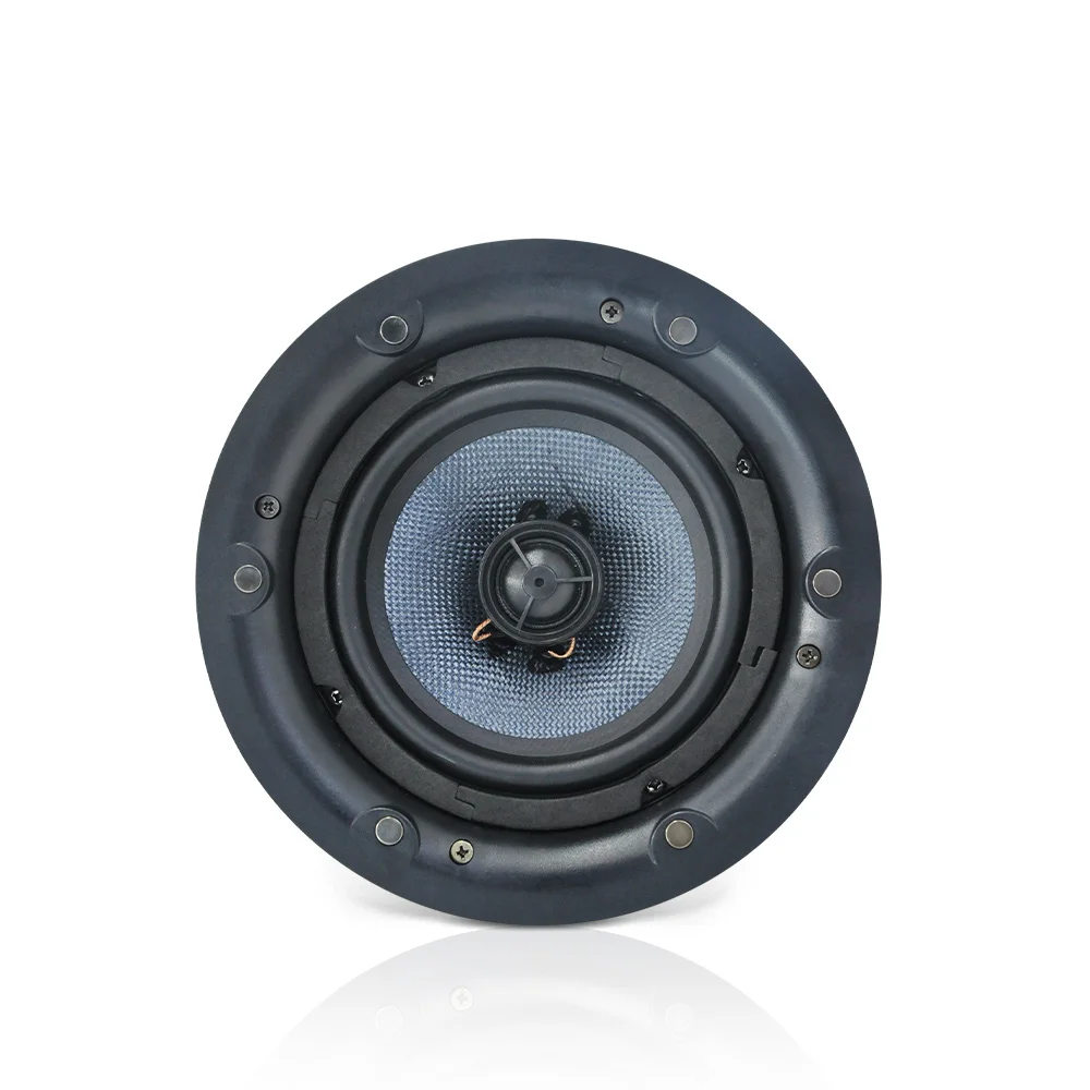 Coaxial Ceiling Speaker 6.5 inch Stereo Loudspeaker Home Theater Sound System Powerful 40W Public Address for Residential Hotel