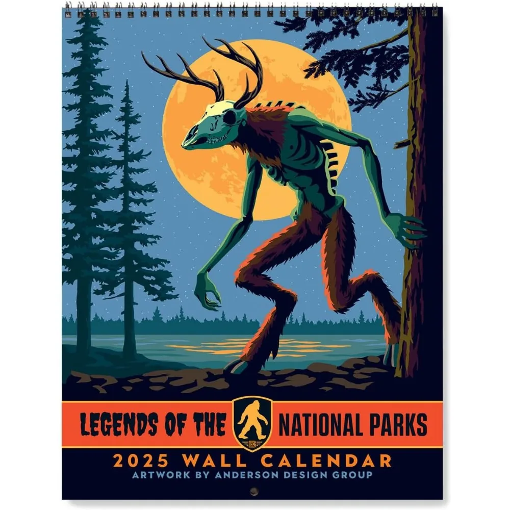Wall Calendar Legends of the National Parks wall calendar