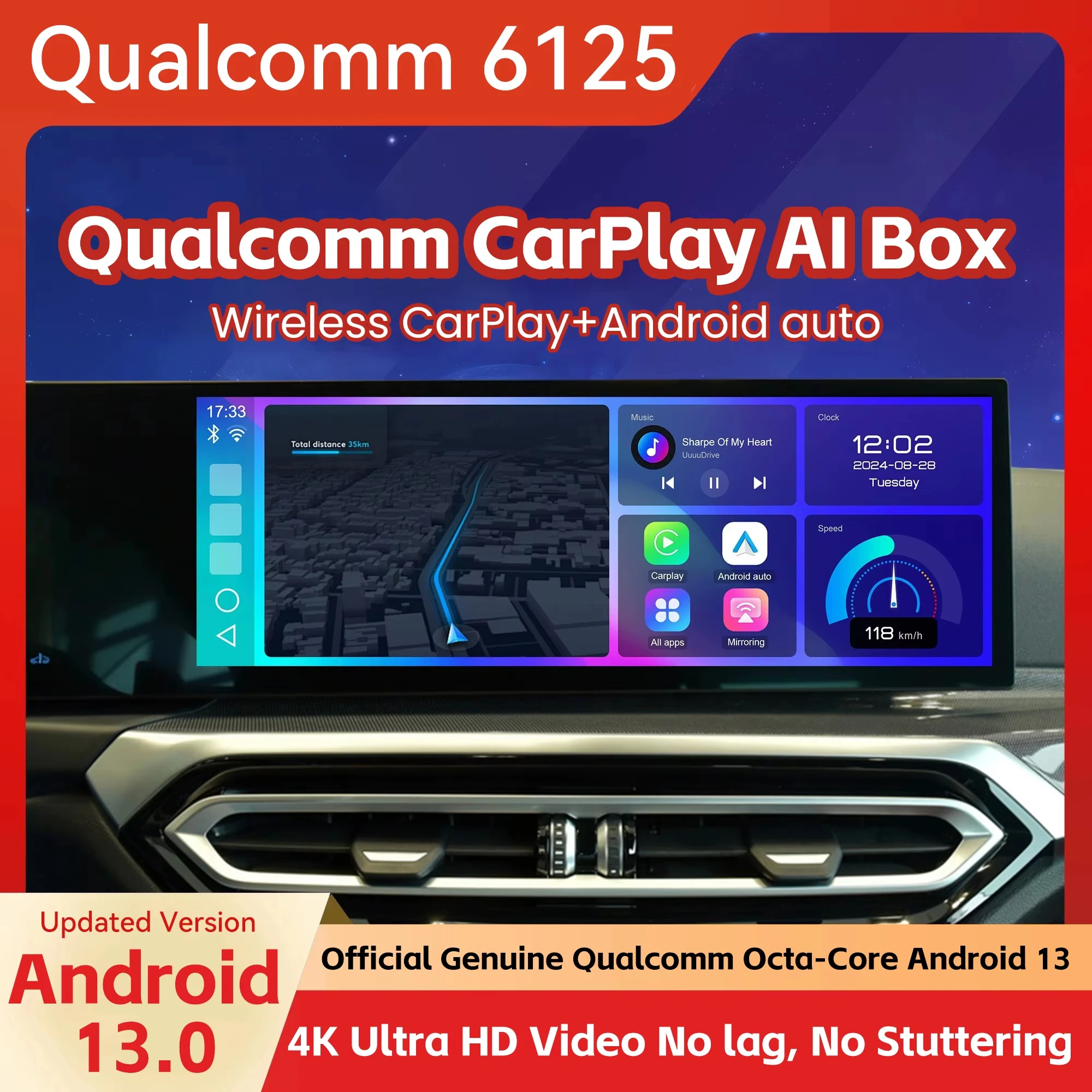 BMW専用 YolanAuto CarPlay AI Box Android YolanAuto