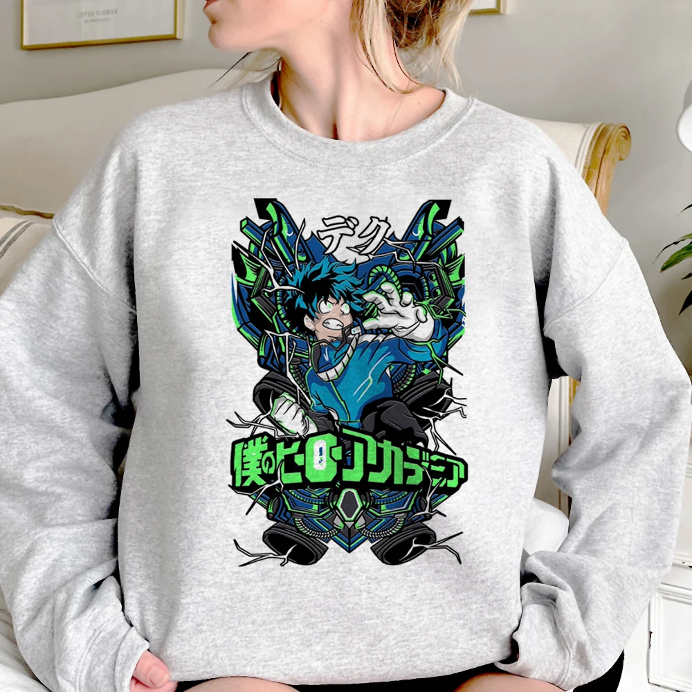 

My Hero Academia hoodies women Kawaii gothic y2k aesthetic harajuku Hooded Shirt women vintage pulls